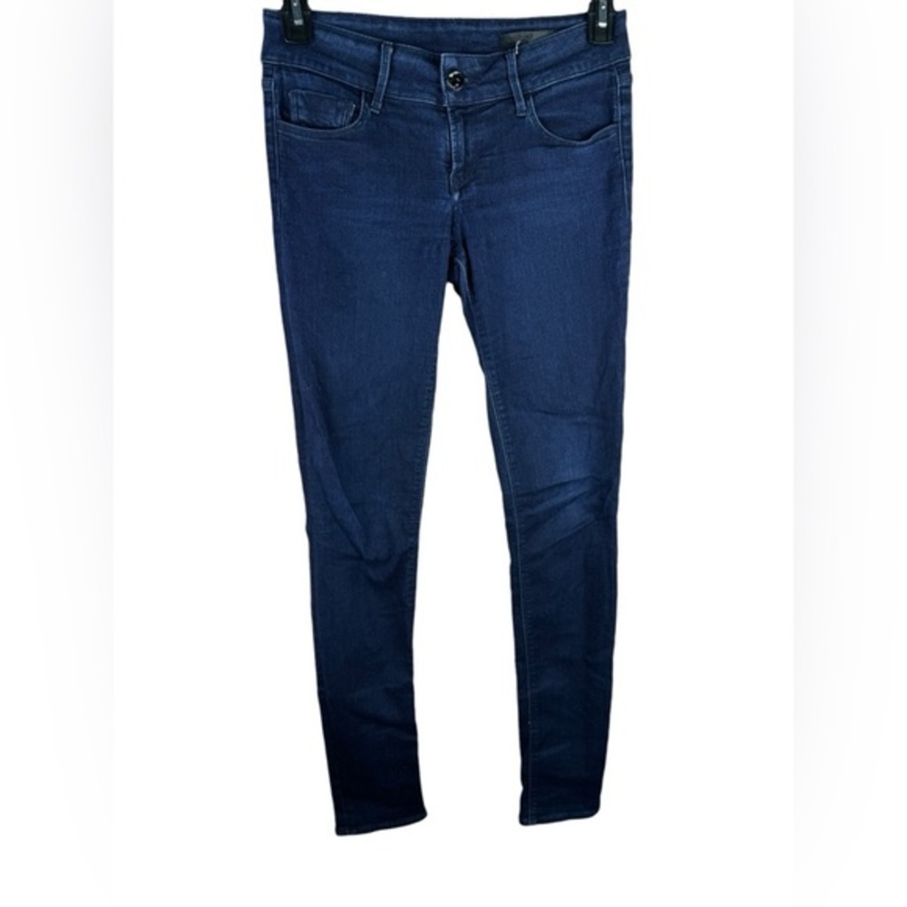 Black Orchid Womens Newton Denim Jeans 27 Stretch Skinny Dark Wash